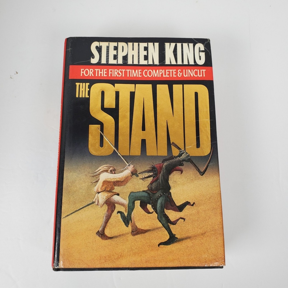 The Stand by Stephen King 1st Complete Uncut Hardcover 1990